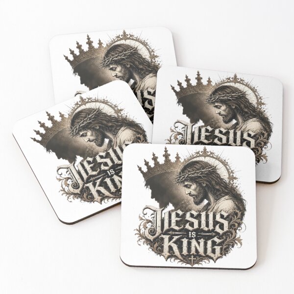 Item preview, Jesus is King designed and sold by EdensInk.