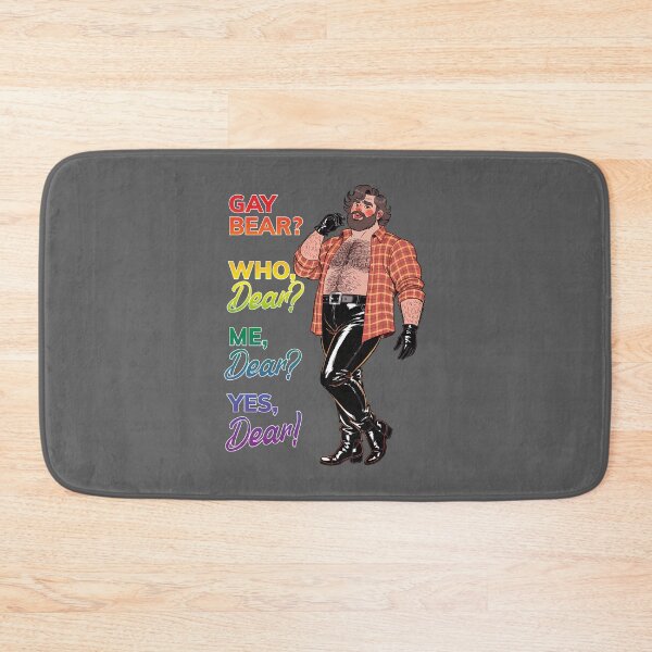 Item preview, "Gay Bear? Who Dear?" - Funny Gay Bear Culture Art designed and sold by gayishdesign.