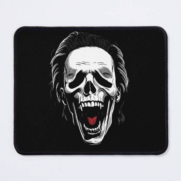 Item preview, Screaming Vampire Skull Gothic Graphic Art designed and sold by ERODED SELF.