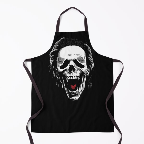 Item preview, Screaming Vampire Skull Gothic Graphic Art designed and sold by ERODED SELF.