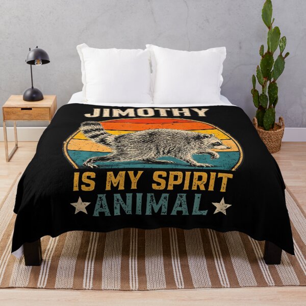 Item preview, Jimothy Raccoon Is My Spirit Animal designed and sold by Lhwatsrdina.