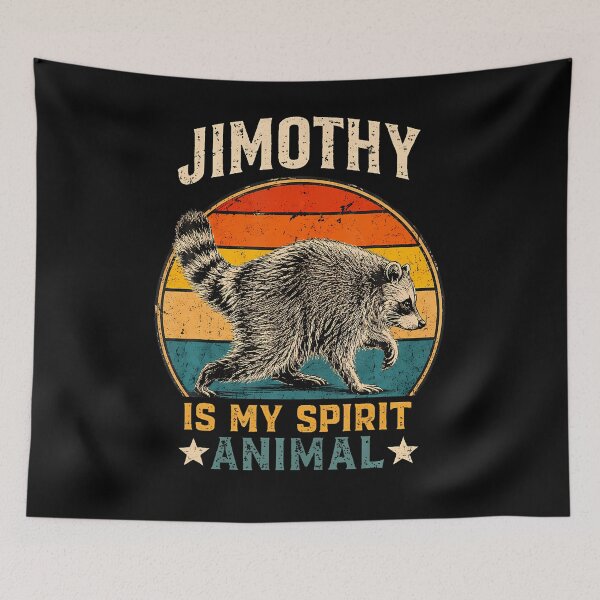 Item preview, Jimothy Raccoon Is My Spirit Animal designed and sold by Lhwatsrdina.