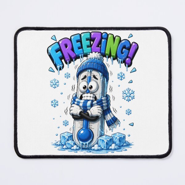 Item preview, Freezing Cold Thermometer Funny designed and sold by M.Store.