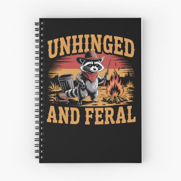 Item preview, Unhinged And Feral Funny Cowboy Raccoon designed and sold by borutawear.