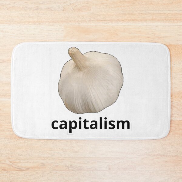 Item preview, Capitalism Garlic Funny Anti Capitalist Meme | Funny  | Gen z Humor Sticker Ugly Design designed and sold by Maviartig.