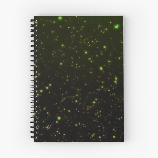 Item preview, Blurry Glowing Orange & Green Orbs Magical Sparkle Background designed and sold by TheCosmicSignal.