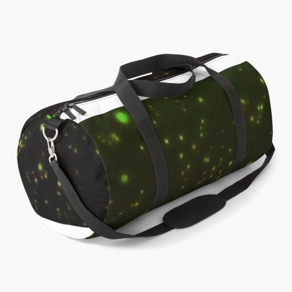 Item preview, Blurry Glowing Orange & Green Orbs Magical Sparkle Background designed and sold by TheCosmicSignal.
