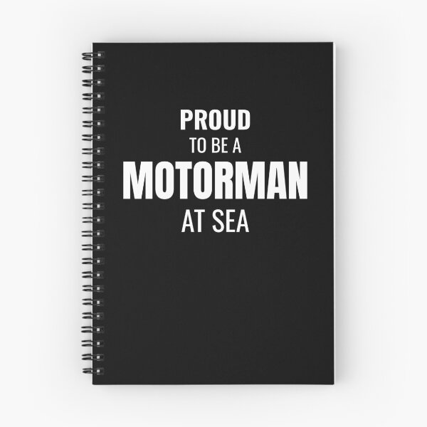 Item preview, Proud to be a Motorman at Sea (White) designed and sold by ShipCrewNation.