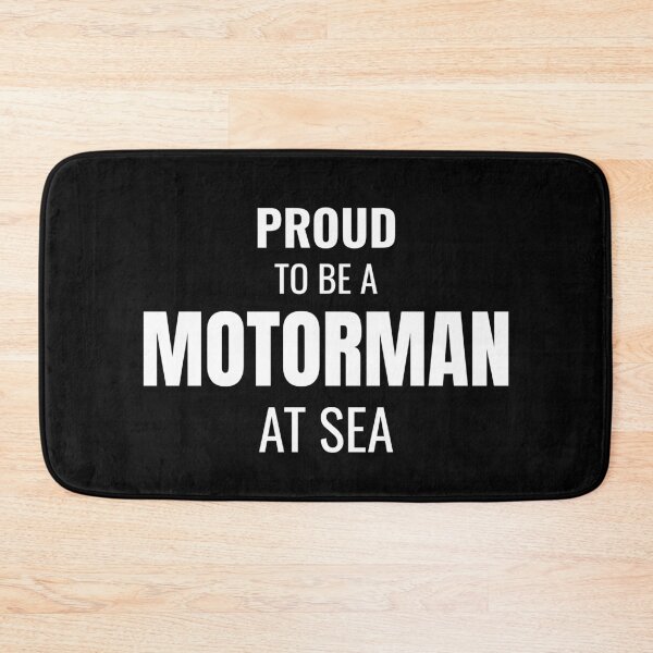 Item preview, Proud to be a Motorman at Sea (White) designed and sold by ShipCrewNation.