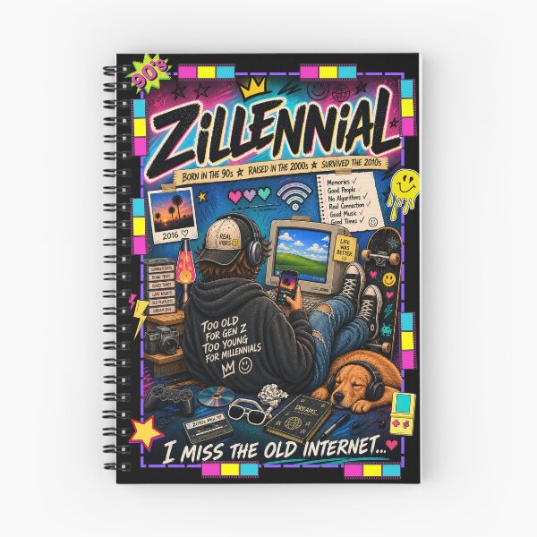Item preview, Zillennial Retro 90s 2000s Nostalgia I Miss The Old Internet Vintage Aesthetic designed and sold by waikibi ⭐⭐⭐⭐⭐.