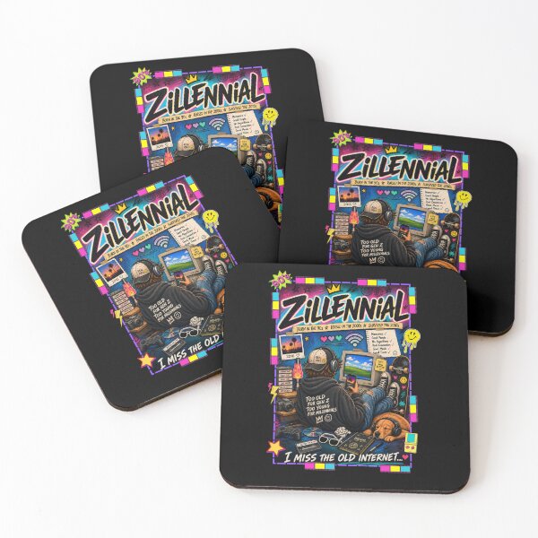 Item preview, Zillennial Retro 90s 2000s Nostalgia I Miss The Old Internet Vintage Aesthetic  designed and sold by waikibi ⭐⭐⭐⭐⭐.