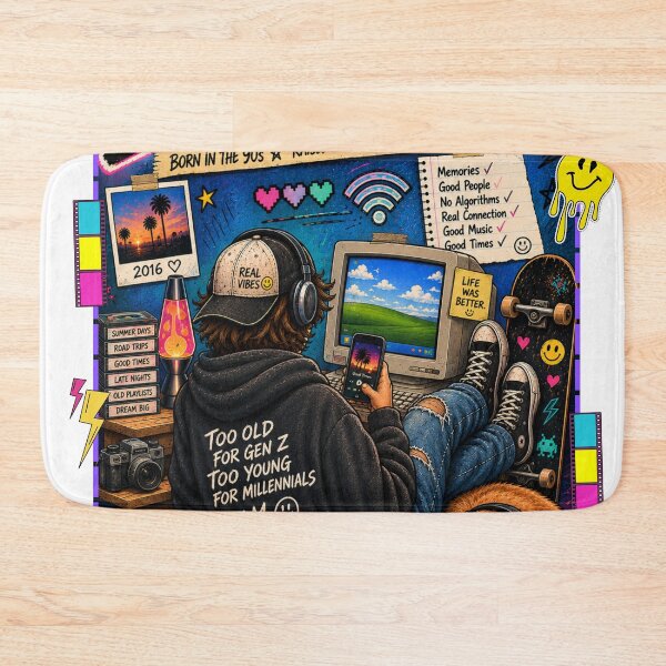 Item preview, Zillennial Retro 90s 2000s Nostalgia I Miss The Old Internet Vintage Aesthetic  designed and sold by waikibi ⭐⭐⭐⭐.