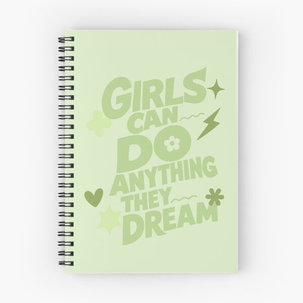 Item preview, Girls can do anything they dream - Green designed and sold by Gemini-SA.