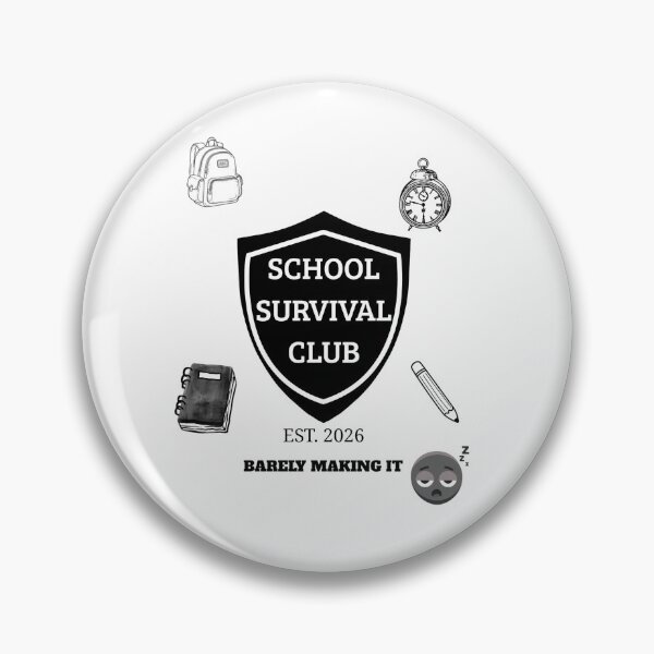 Item preview, School Survival Club Funny Back to School Student Design designed and sold by Umbrella urban.