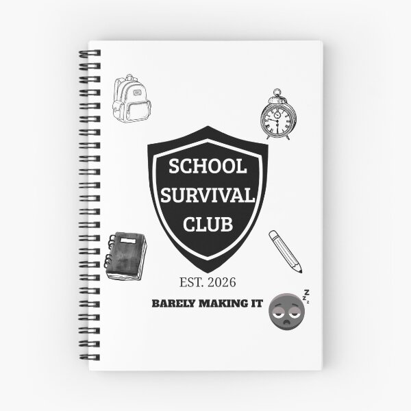 Item preview, School Survival Club Funny Back to School Student Design designed and sold by Umbrella urban.