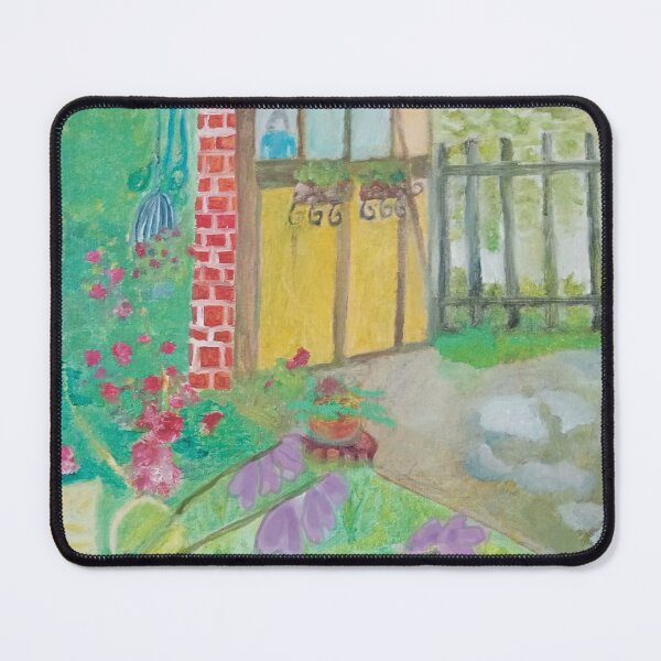 Item preview, Home and happy garden, countryside landscape designed and sold by MartaTerkiewicz.