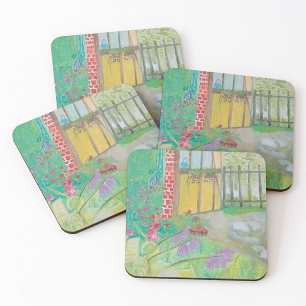 Item preview, Home and happy garden, countryside landscape designed and sold by MartaTerkiewicz.