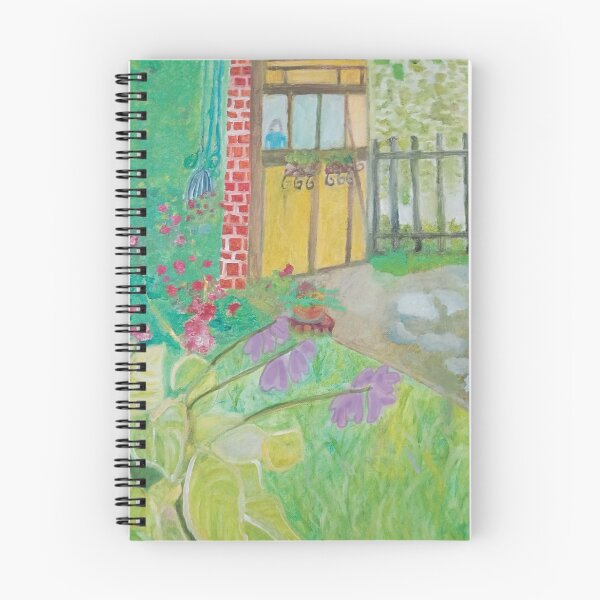 Item preview, Home and happy garden, countryside landscape designed and sold by MartaTerkiewicz.