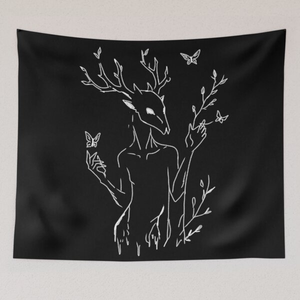 Item preview, deer skull creature designed and sold by whimme.