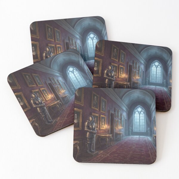 Item preview, The Portrait Gallery Hallway designed and sold by RedPeaStudio.