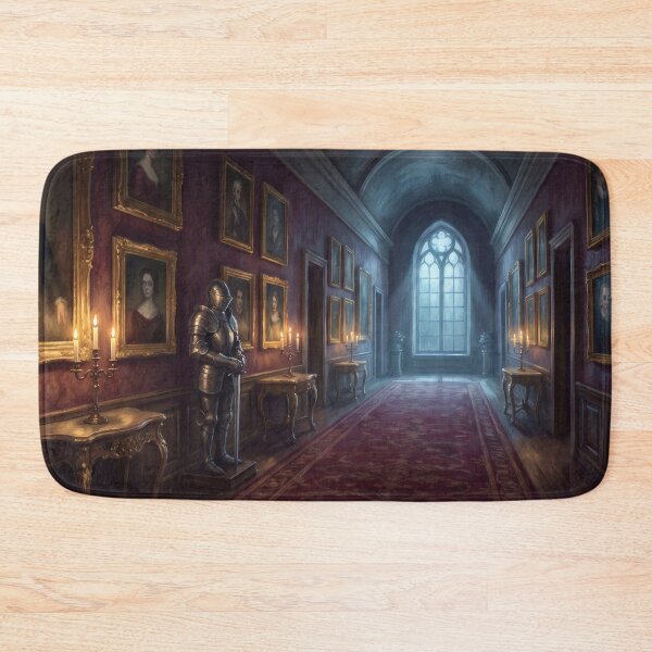 Item preview, The Portrait Gallery Hallway designed and sold by RedPeaStudio.