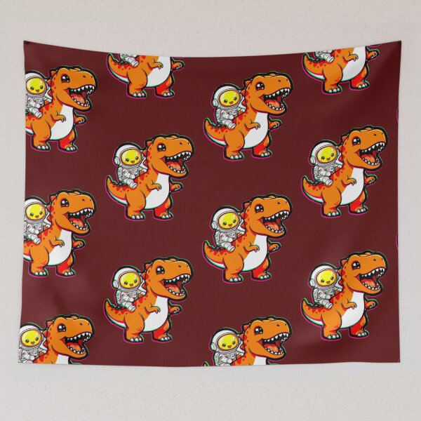 Item preview, Astronaut T-Rex | Kawaii Space Design designed and sold by AstronautMerch.