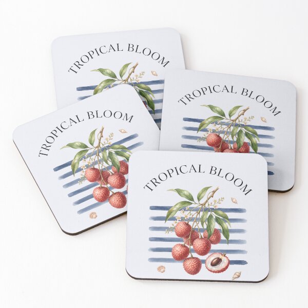Item preview, Tropical Bloom – Lychee Tropical Design designed and sold by Sea Gem.