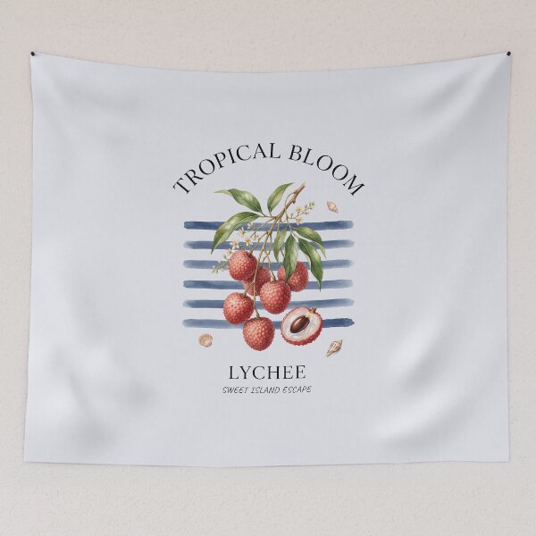 Item preview, Tropical Bloom – Lychee Tropical Design designed and sold by Sea Gem.