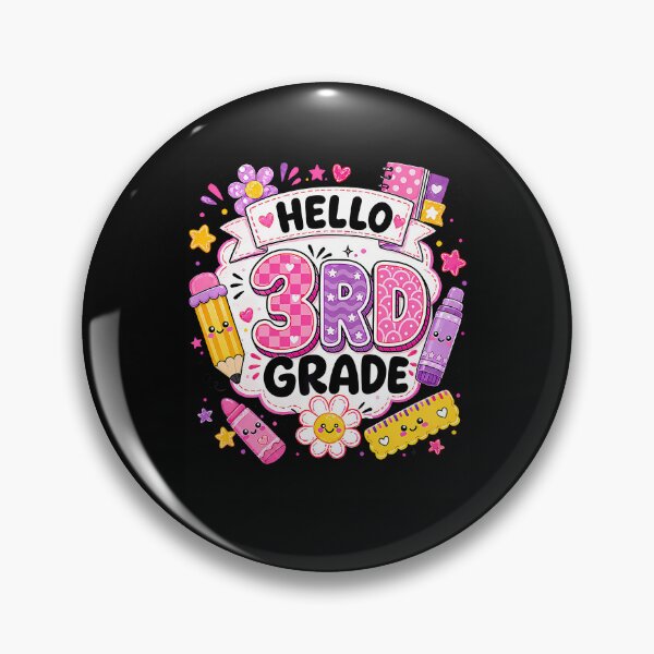 Item preview, Hello 3Rd Grade Cute School Supplies Back To School designed and sold by Lhwatsrdina.