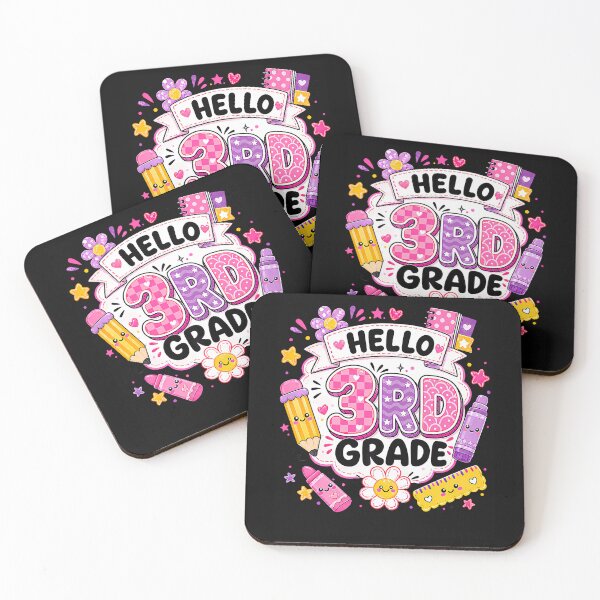 Item preview, Hello 3Rd Grade Cute School Supplies Back To School designed and sold by Lhwatsrdina.