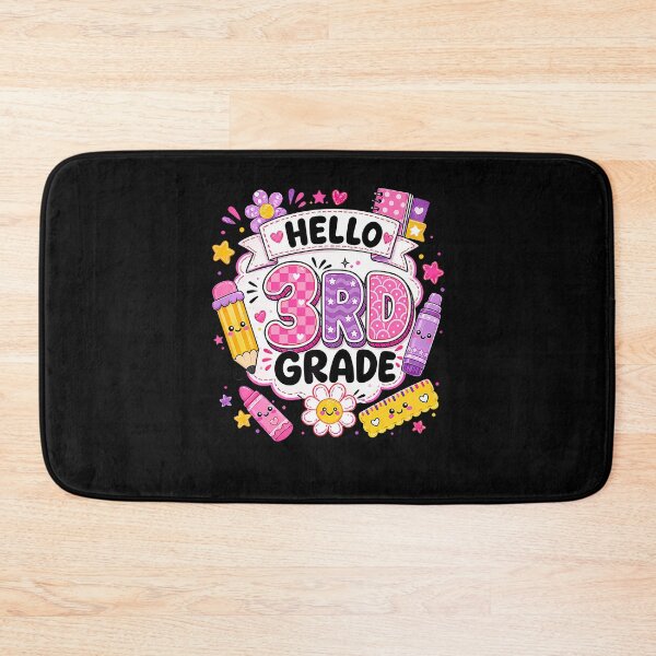 Item preview, Hello 3Rd Grade Cute School Supplies Back To School designed and sold by Lhwatsrdina.