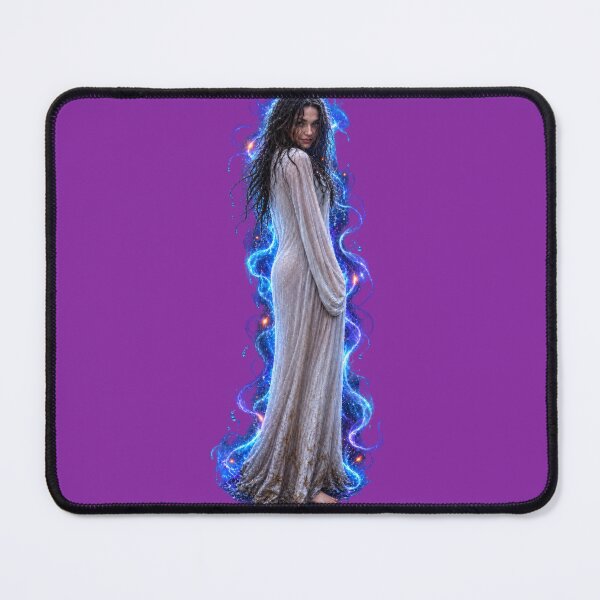Item preview, Rainy Ghost Girl with Electric Blue Aura designed and sold by OneStepFromArt.
