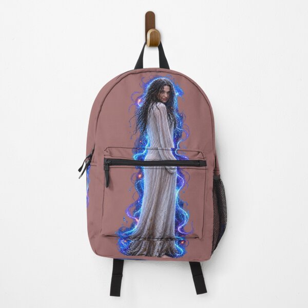 Item preview, Rainy Ghost Girl with Electric Blue Aura designed and sold by OneStepFromArt.