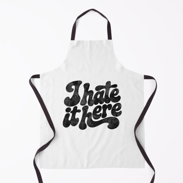 Item preview, Funny I Hate It Here Sarcastic Retro Quote designed and sold by gunaone-design.
