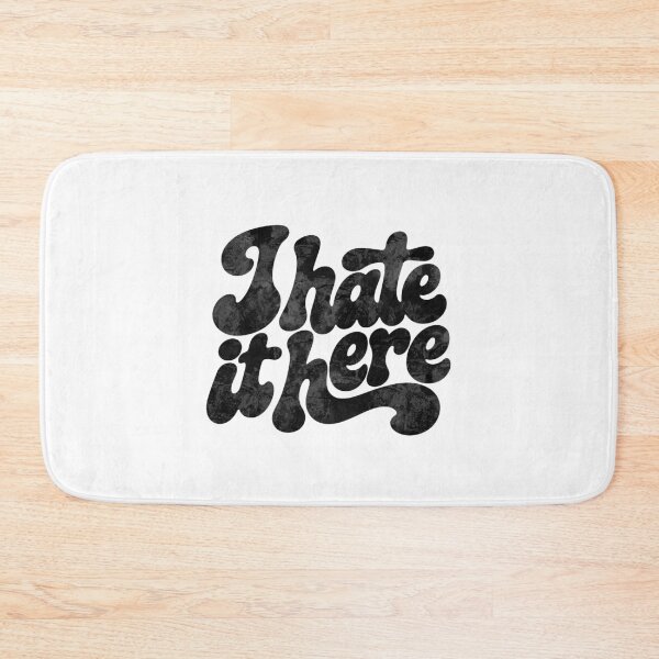 Item preview, Funny I Hate It Here Sarcastic Retro Quote designed and sold by gunaone-design.