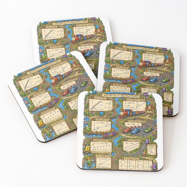 Item preview, Linear Land designed and sold by ForestaMath.