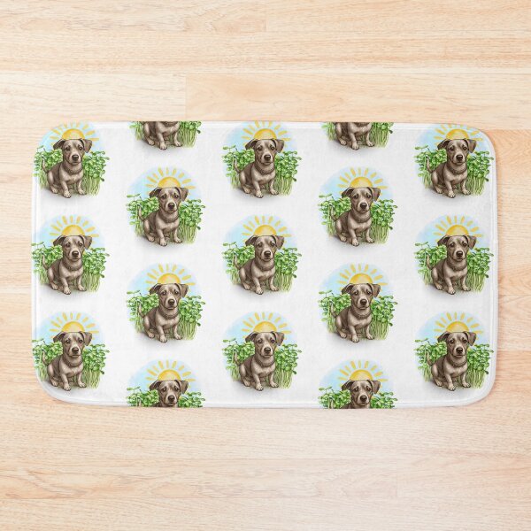 Item preview, Jack Russell/Beagle Mix in field with sun designed and sold by jwturcott.