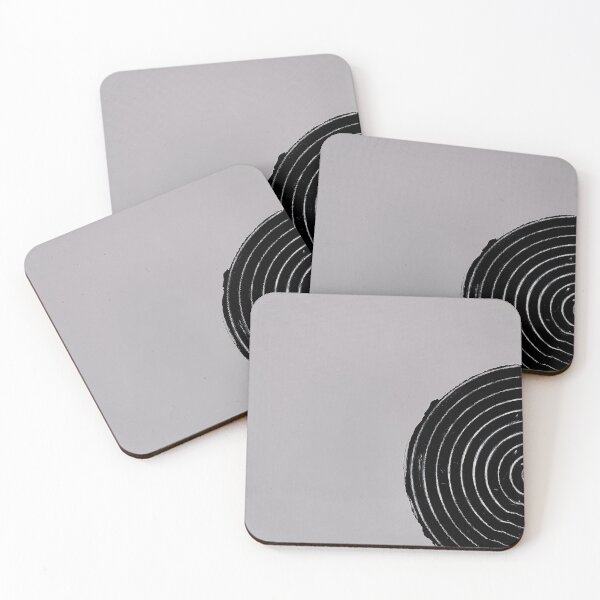 Item preview, black and white concentric circles, vinyl records, nostalgic designed and sold by HeART1234.