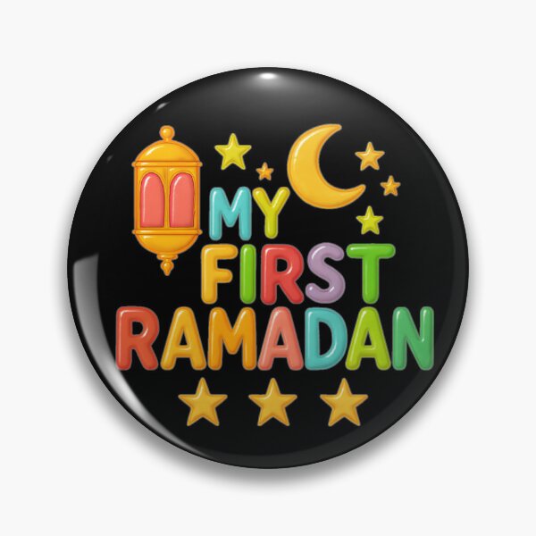 Item preview, My First Ramadan (V.6) – Colorful Lantern and Crescent Moon Design designed and sold by D-Islamic.