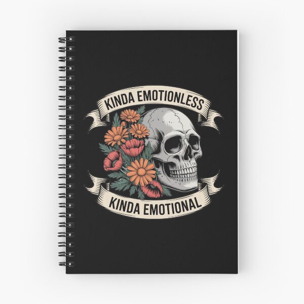 Item preview, Kinda Emotionless Skull Floral designed and sold by Sed94.