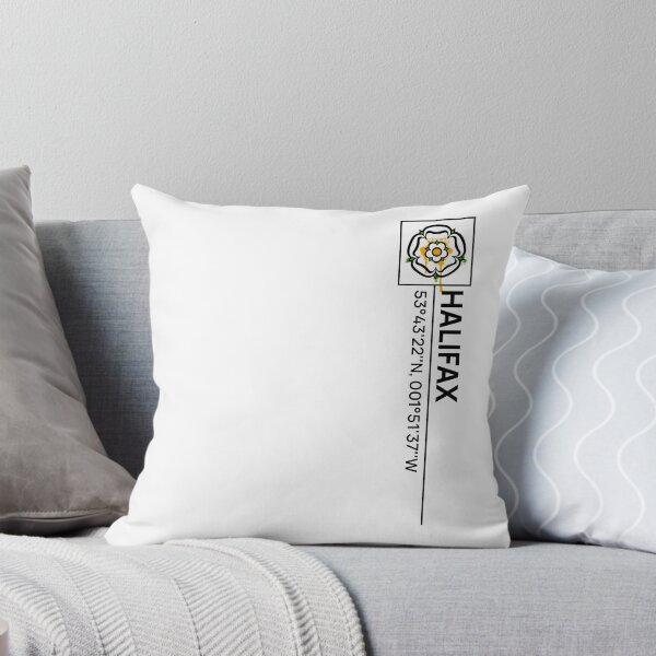 Item preview, Halifax Coordinates and White Rose Streetwear Graphic designed and sold by OnHeathAndMoor.