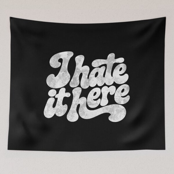 Item preview, I Hate It Here Funny Introvert Humor designed and sold by gunaone-design.