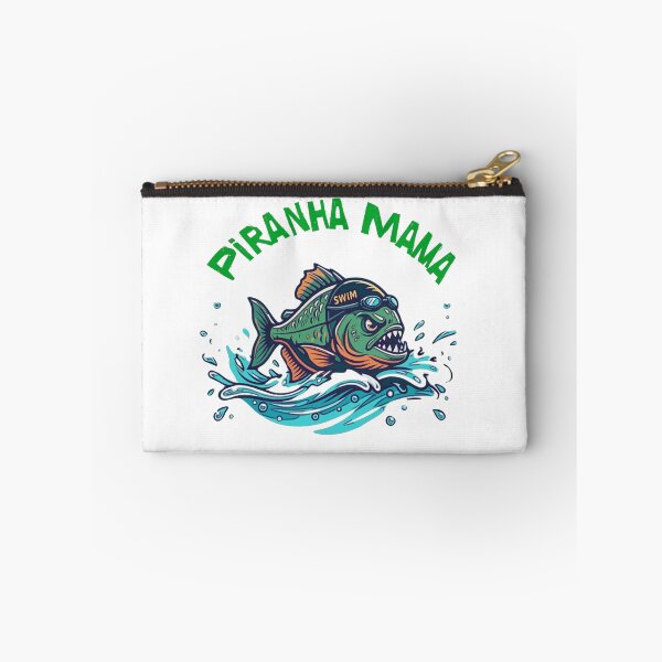 Item preview, Piranha Mama Swim Team design designed and sold by spinningvisions.