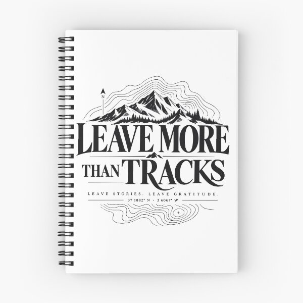 Item preview, Leave More Than Tracks Outdoor Adventure Design designed and sold by SingleTrackes.