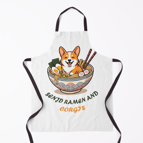 Item preview, Send Ramen And Corgis Cute Japanese Food Dog T-Shirt designed and sold by fowzi shokri.