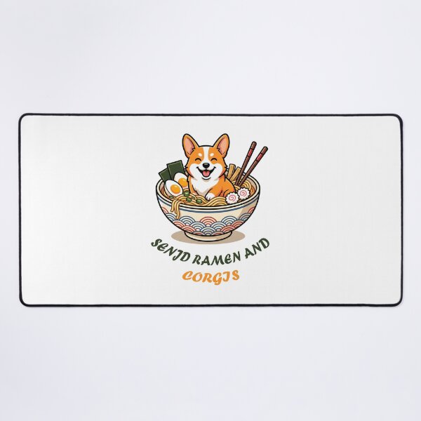 Item preview, Send Ramen And Corgis Cute Japanese Food Dog T-Shirt designed and sold by fowzi shokri.