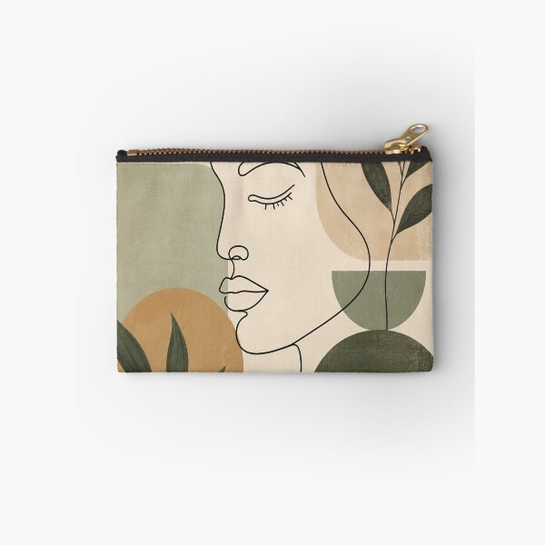Item preview, Minimalist Abstract Face Line & Geometry designed and sold by teemix.