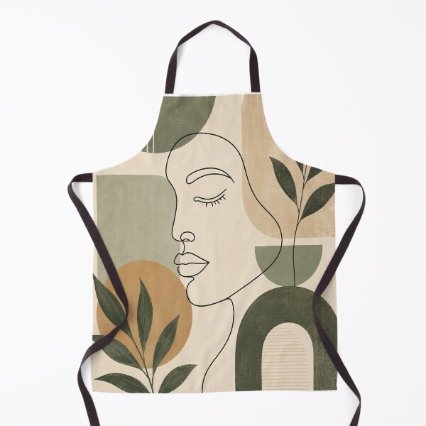 Item preview, Minimalist Abstract Face Line & Geometry designed and sold by teemix.