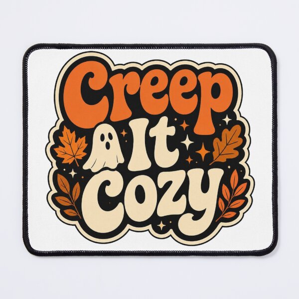 Item preview, Creep It Cozy | Retro Halloween Typography  designed and sold by Kiinaaa.