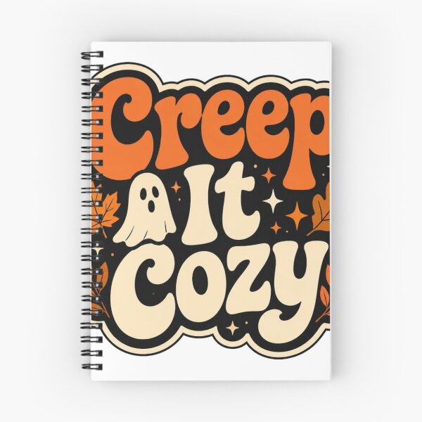 Item preview, Creep It Cozy | Retro Halloween Typography  designed and sold by Kiinaaa.
